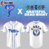 Philadelphia Phillies MLB x Grateful Dead Night Baseball Jersey Shirt
