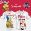 Philadelphia Phillies MLB x The Simpsons Baseball Jersey Shirts Gift For Fans