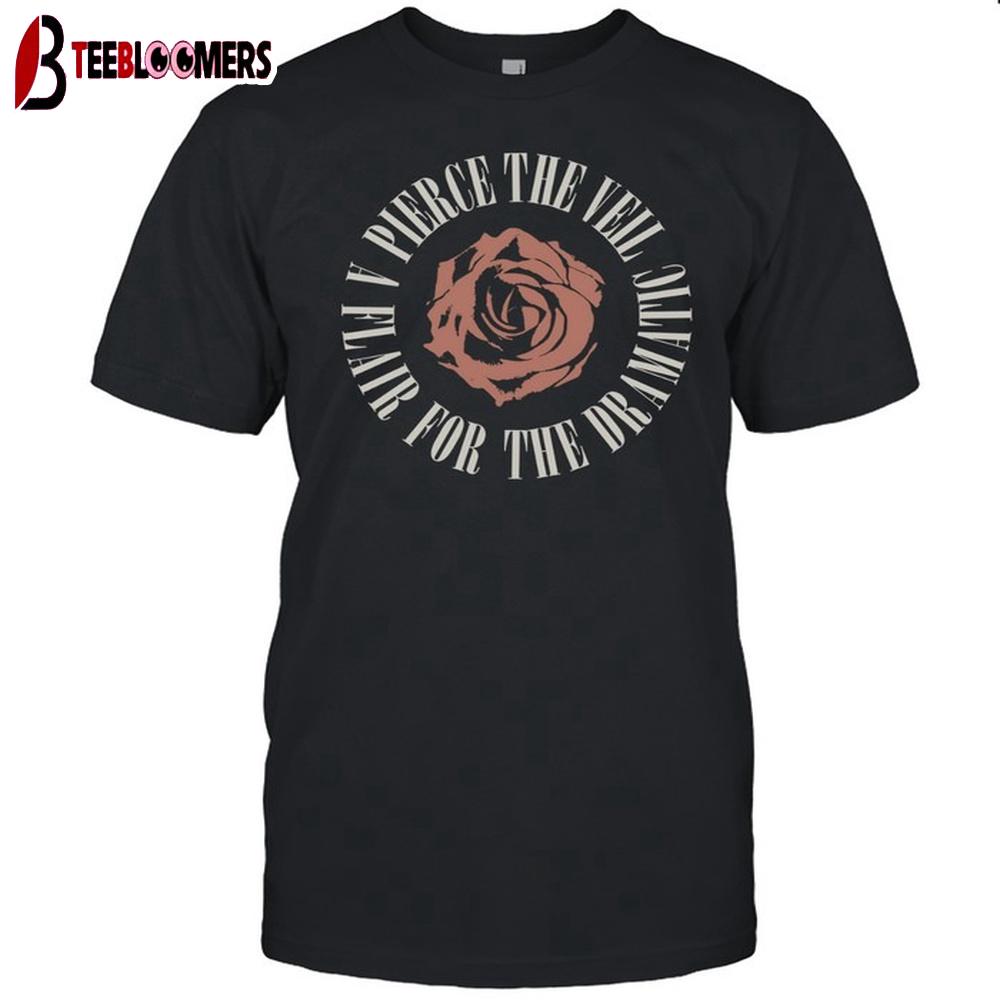 Pierce The Veil A Flair for the Dramatic Rose Unisex T-Shirt