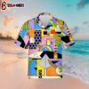 Pink Floyd The Dark Side Of The Moon Geometry Art Hawaiian Shirt