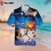 Pink Floyd The Wall Poster Triangle Rainbow Art Hawaiian Shirt