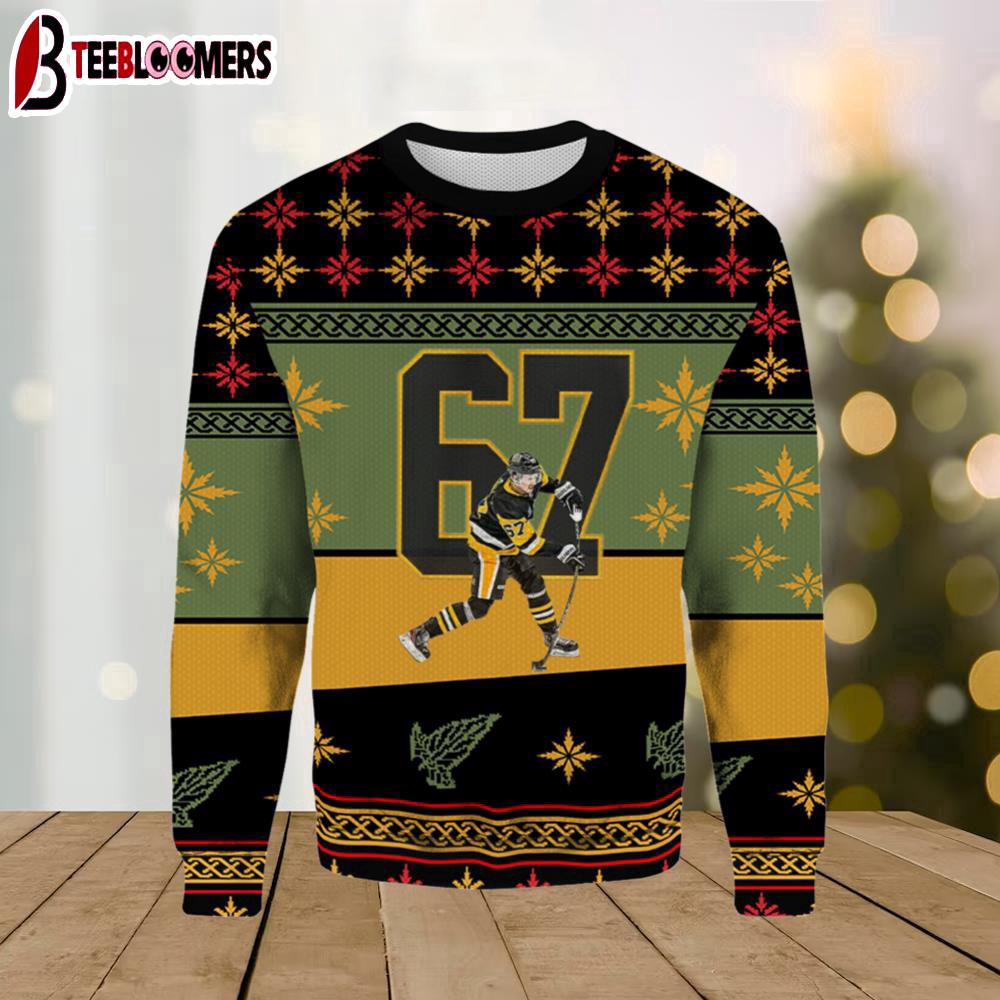 Pittsburgh Penguins #67 Erik Karlsson Ugly Sweater