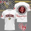 Pittsburgh Penguins NHL MMIW Awareness 3D T-Shirt