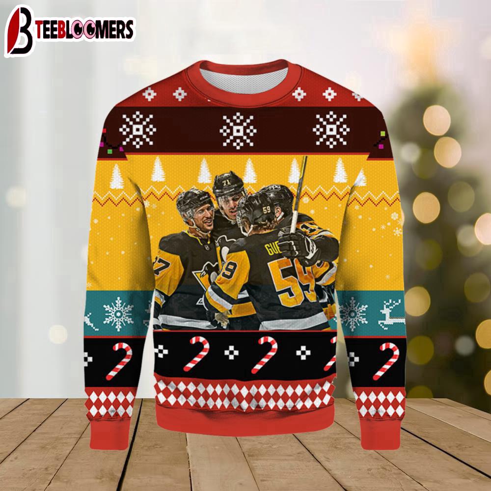 Pittsburgh Penguins Player Stats Ugly Sweater