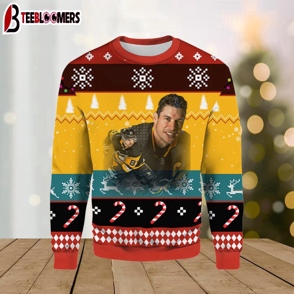 Pittsburgh Penguins Sidney Crosby Christmas Sweater