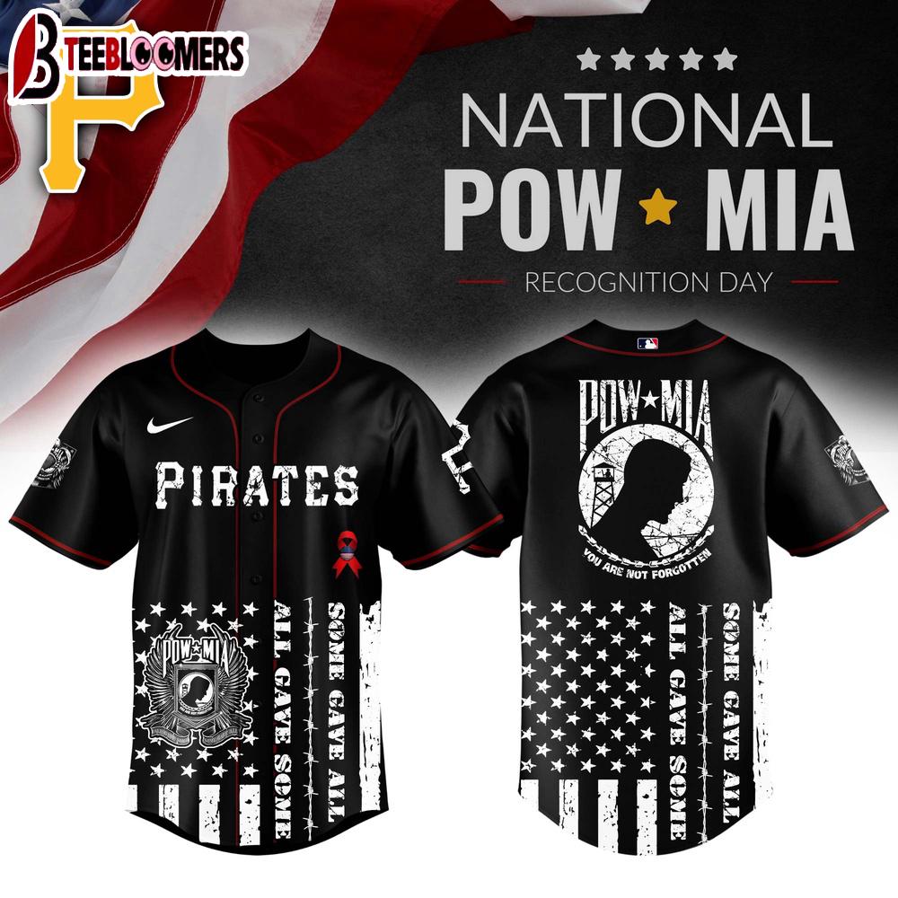 Pittsburgh Pirates MLB x National POWMIA Recognition Day Baseball Jersey For Fans