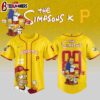 Pittsburgh Pirates MLB x The Simpsons Baseball Jersey Shirt For Fans