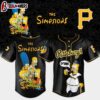 Pittsburgh Pirates MLB x The Simpsons Baseball Jersey Shirts Gift For Fans