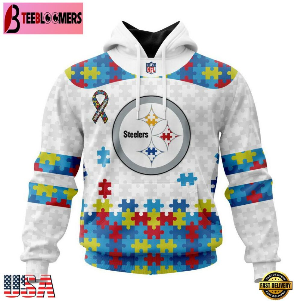 Pittsburgh Steelers Autism Awareness Hoodie