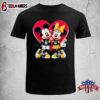 Pittsburgh Steelers Mickey And Minnie Mouse Unisex T-Shirt