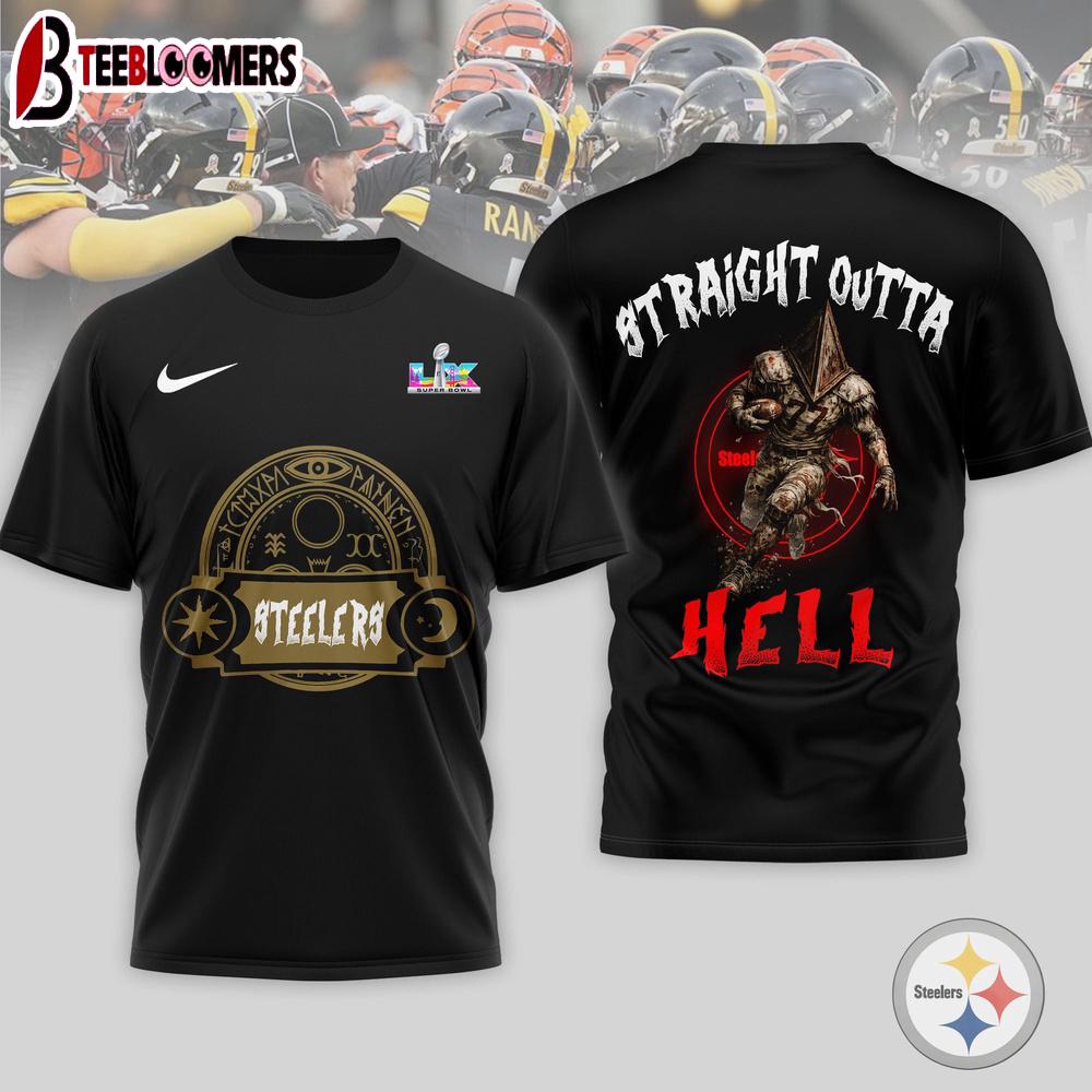 Pittsburgh Steelers NFL 2026 Super Bowl x Silent Hill 3D Shirt For Fans