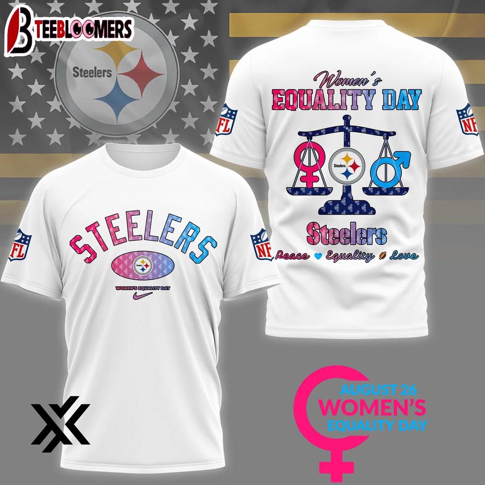 Pittsburgh Steelers Women’s Equality Day 3D Shirt Gift For Fans