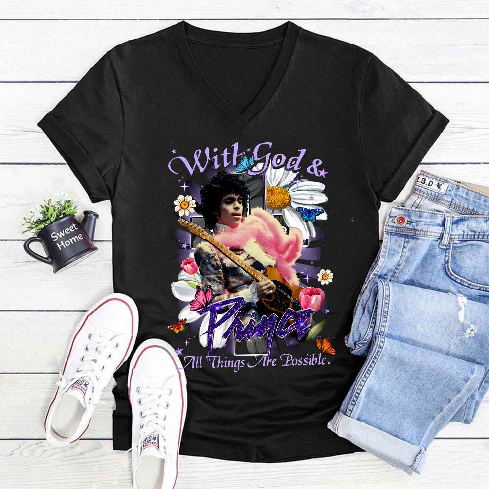 Prince Music Unisex T-Shirt For Fans