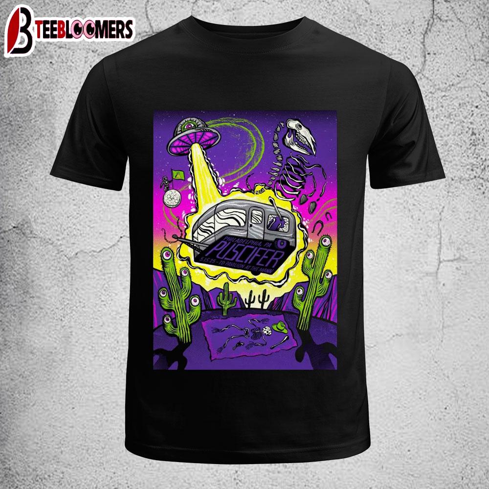 Puscifer TD Pavilion At The Mann Philadelphia, PA May 15 2025 Unisex T-Shirt