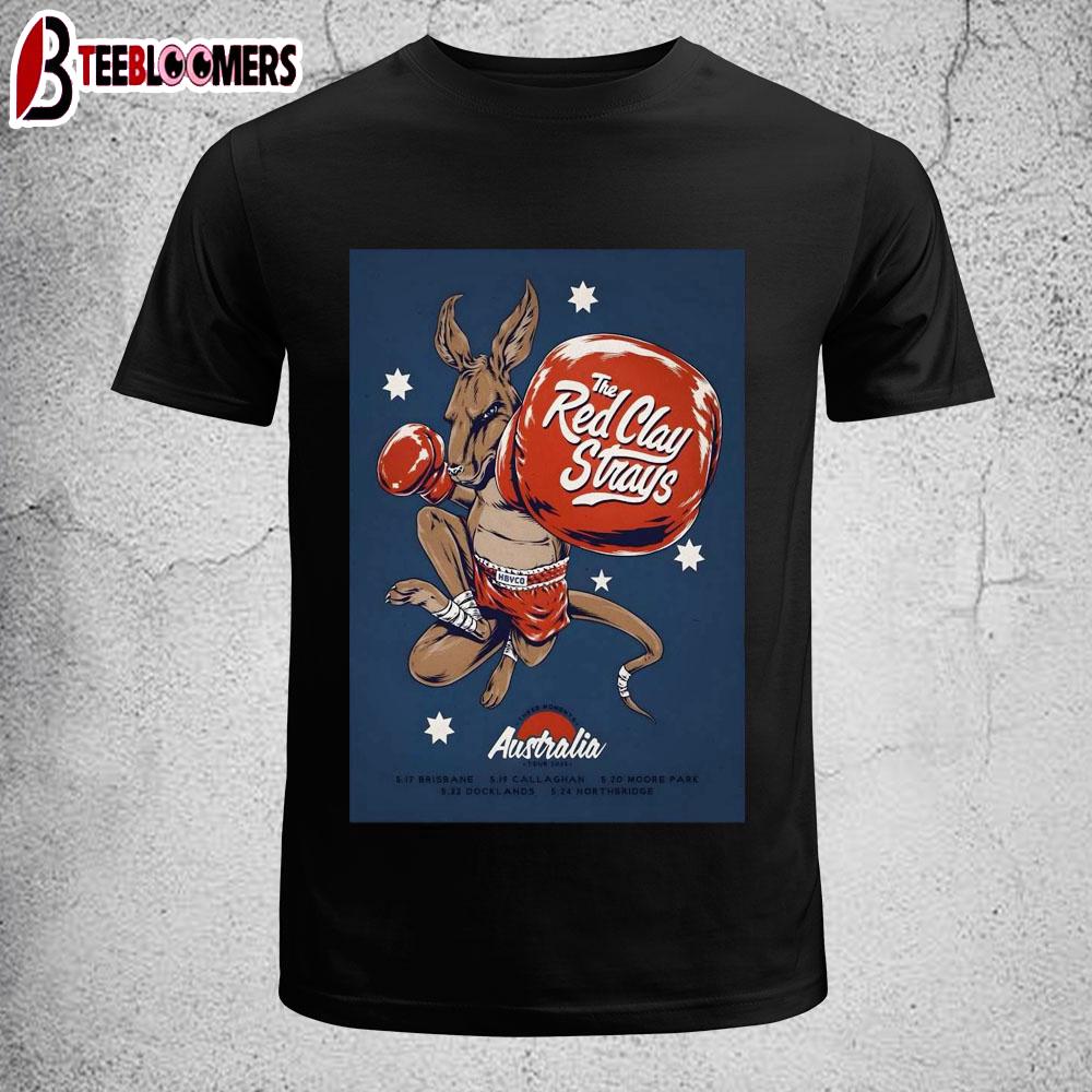 Red Clay Strays These Moments Australia Tour May 2025 Unisex T-Shirt