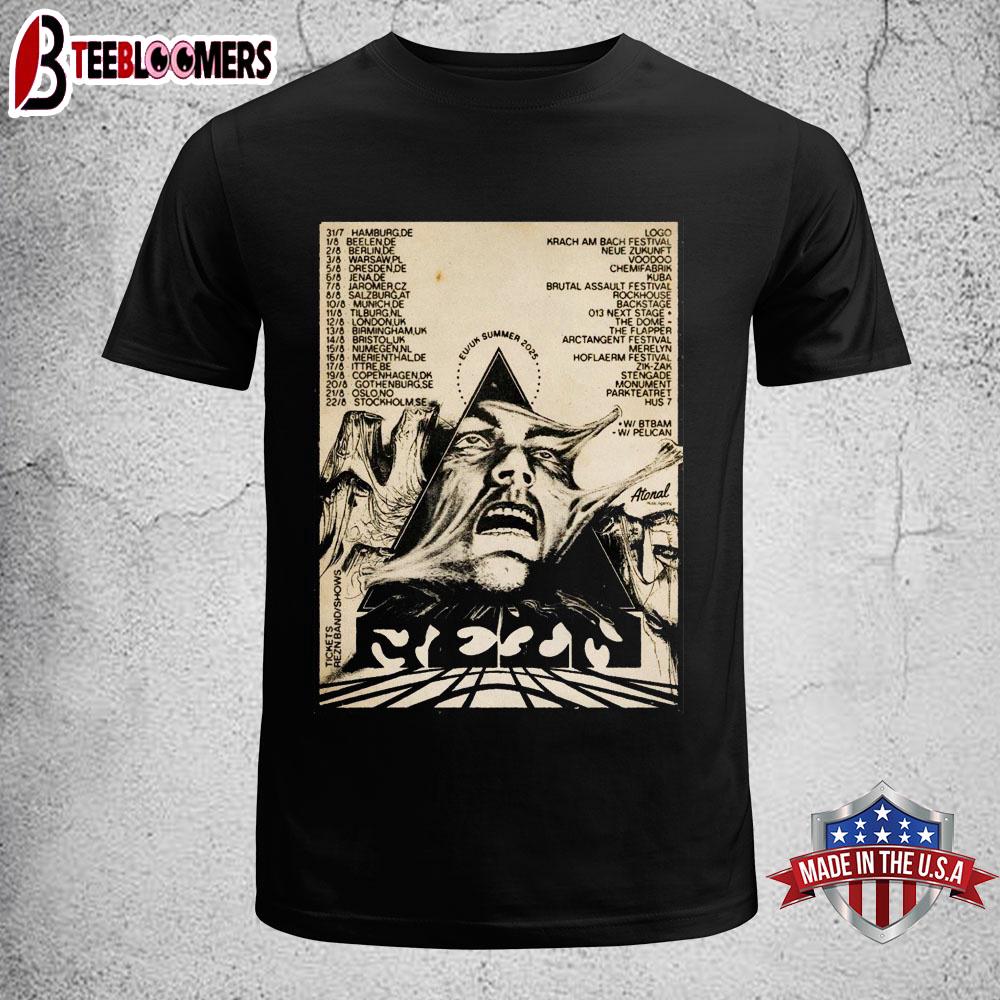 Rezn EUUK Summer Tour 2025 Unisex T-Shirt