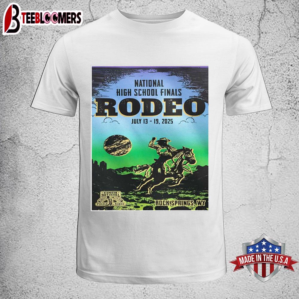 Rodeo Des Rock Springs, WY July 13-19 2025 Tour Unisex T-Shirt