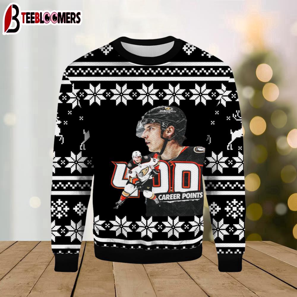 Ryan Strome Anaheim Ducks Ugly Christmas Sweater