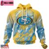 San Francisco 49ers Breast Cancer Hoodie