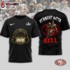 San Francisco 49ers NFL 2026 Super Bowl x Silent Hill 3D Shirt For Fans