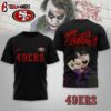 San Francisco 49ers NFL Joker Why So Serious 3D T-Shirt For Fans