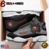 San Francisco 49Ers NFL Team Black Air Jordan 13 Shoes - Gift For Fans