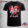 San Francisco 49ers Team Mickey And Minnie Mouse Unisex T-Shirt