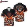 San Francisco Giants Retro Crest Summer Hawaiian Shirt