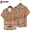 San Francisco Giants Retro Tribal Summer Hawaiian Shirt