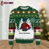 Santa Claus Riding Reindeer Merry Christmas Funny Ugly Sweater