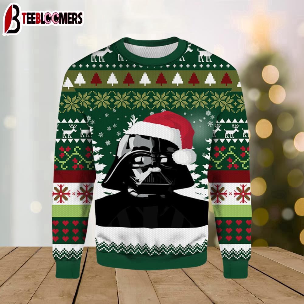 Santa Darth Vader Star Wars Ugly Christmas Sweater