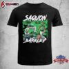 Saquon Barkley Vintage 90s Football Unisex T-Shirt