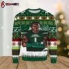 Sauce Gardner New York Jets Ugly Christmas Sweater