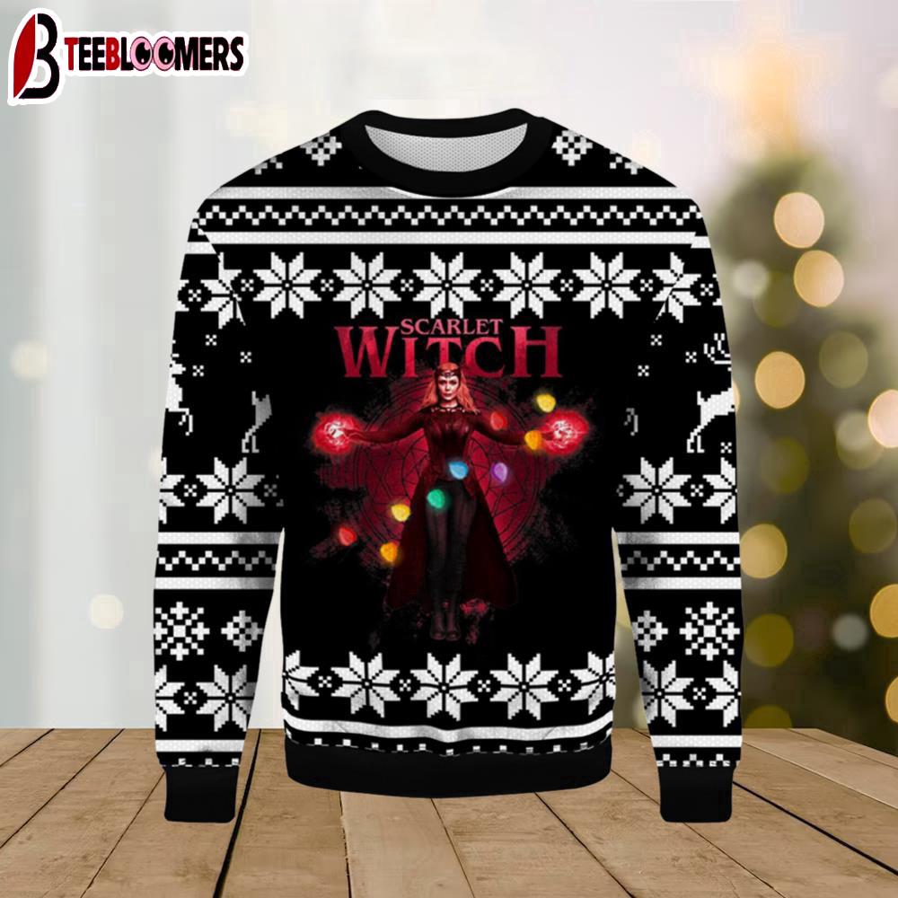 Scarlet Witch Marvel Ugly Christmas Sweater
