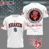 Seattle Kraken NHL MMIW Awareness 3D T-Shirt