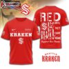 Seattle Kraken NHL Red Friday 3D Shirt