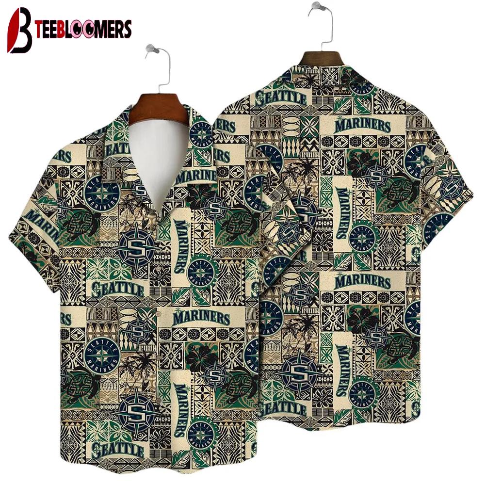 Seattle Mariners Aloha Waves Summer Hawaiian Shirt