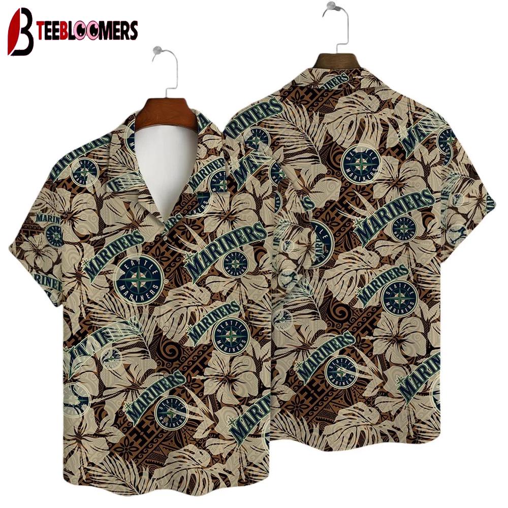 Seattle Mariners Coastal Breeze Summer Hawaiian Shirt