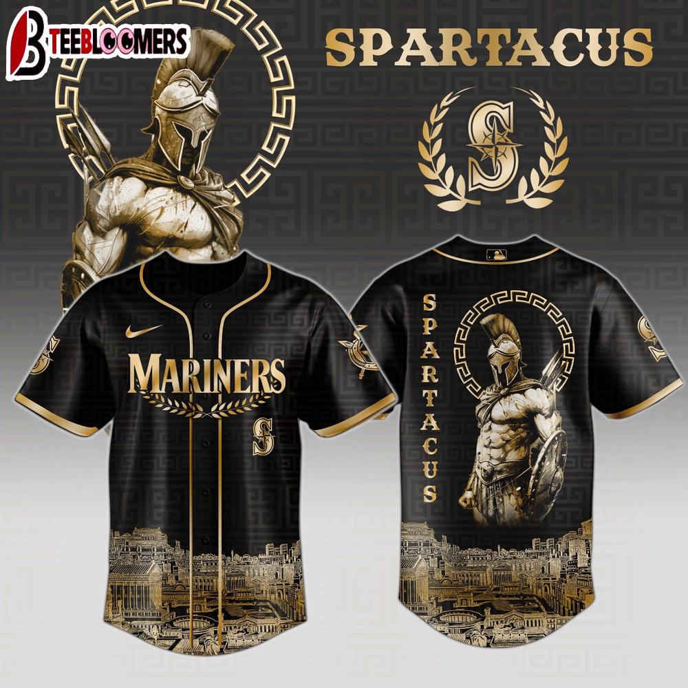 Seattle Mariners MLB x Spartacus Baseball Jersey Shirt