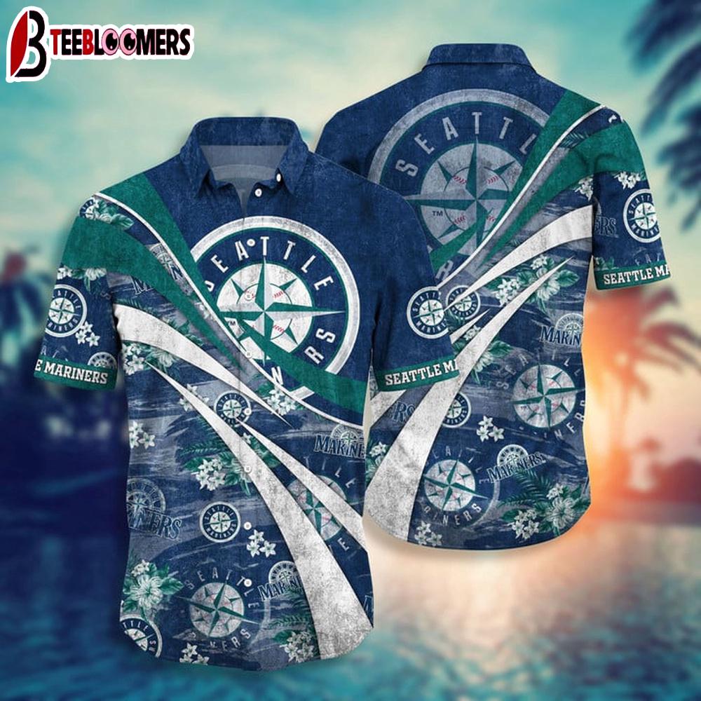 Seattle Mariners Tropical Surf Summer Hawaiian Shirt