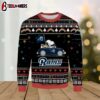 Snoopy and Woodstock Rams Ugly Christmas Sweater