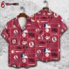 St. Louis Cardinals Baseball Blocks Summer Hawaiian Shirt
