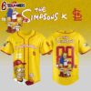 St. Louis Cardinals MLB x The Simpsons Baseball Jersey Shirt For Fans