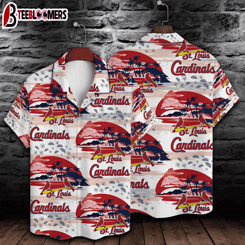 St. Louis Cardinals Sunset Beach Summer Hawaiian Shirt
