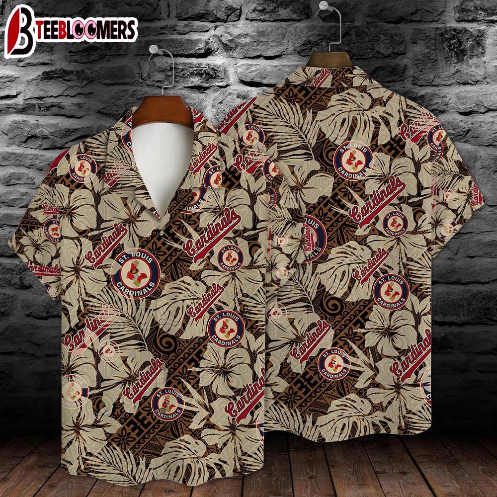 St. Louis Cardinals Tropical Tribal Summer Hawaiian Shirt