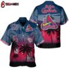 St. Louis Cardinals Twilight Palms Summer Hawaiian Shirt