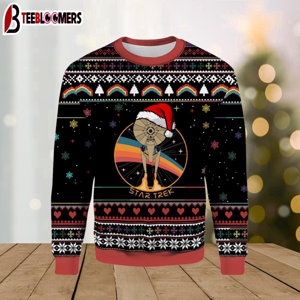 Star Trek Cool WorldWide Ugly Christmas Sweater