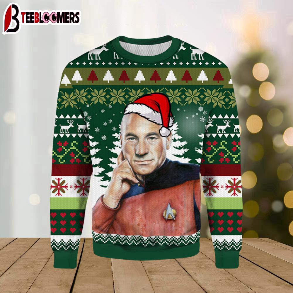 Star Trek The Next Generation Ugly Christmas Sweater