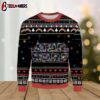 Star War Christmas Lights Logo Vintage Ugly Christmas Sweater