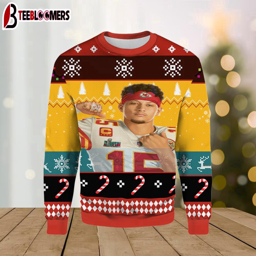 Super Bowl Patrick Mahomes Ugly Sweater